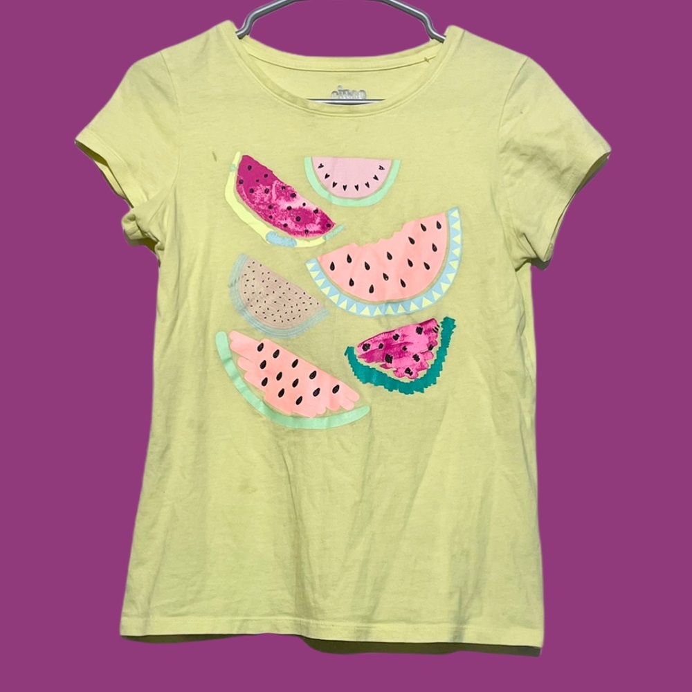 Y2K Watermelon Print Tee